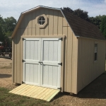 Waterford WI 10x18 Barn with octagon windows
